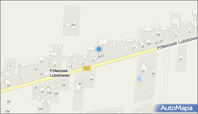 Półwiosek Lubstowski, Półwiosek Lubstowski, 16, mapa Półwiosek Lubstowski