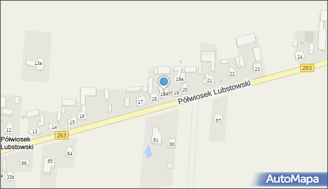 Półwiosek Lubstowski, Półwiosek Lubstowski, 18A, mapa Półwiosek Lubstowski