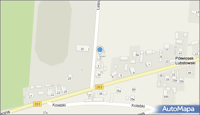 Półwiosek Lubstowski, Półwiosek Lubstowski, 2, mapa Półwiosek Lubstowski