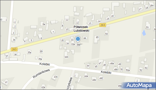 Półwiosek Lubstowski, Półwiosek Lubstowski, 33b, mapa Półwiosek Lubstowski