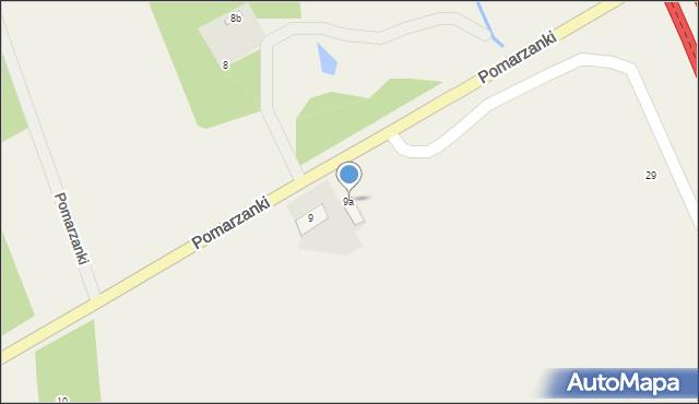 Pomarzanki, Pomarzanki, 9a, mapa Pomarzanki