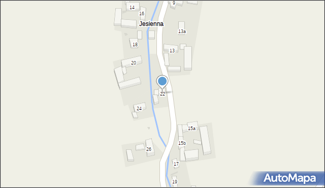 Pomianów Dolny, Pomianów Dolny, 22, mapa Pomianów Dolny