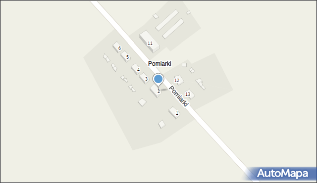 Pomiarki, Pomiarki, 2, mapa Pomiarki