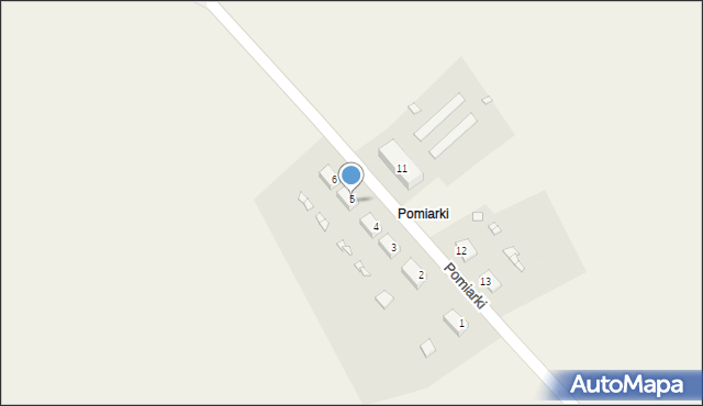 Pomiarki, Pomiarki, 5/1, mapa Pomiarki