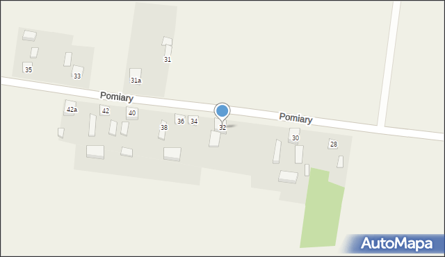 Pomiary, Pomiary, 32, mapa Pomiary