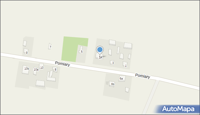 Pomiary, Pomiary, 3A, mapa Pomiary