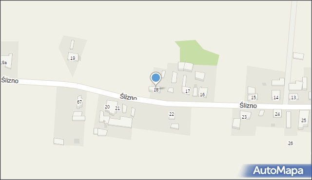 Pomierzyn, Pomierzyn, 18, mapa Pomierzyn