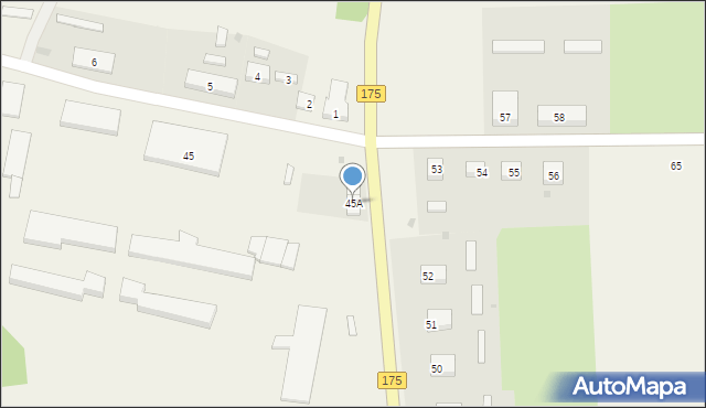 Pomierzyn, Pomierzyn, 45A, mapa Pomierzyn