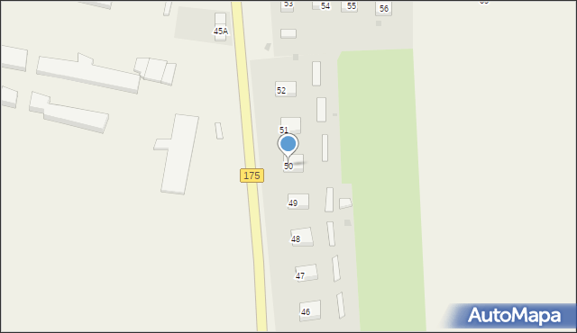 Pomierzyn, Pomierzyn, 50, mapa Pomierzyn