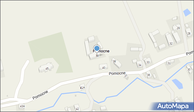 Pomocne, Pomocne, 39, mapa Pomocne