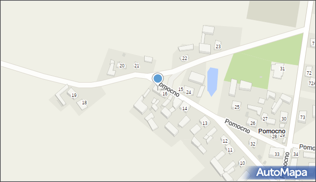 Pomocno, Pomocno, 17, mapa Pomocno