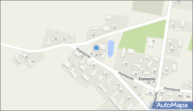 Pomocno, Pomocno, 24, mapa Pomocno