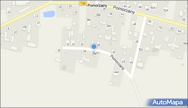 Pomorzany, Pomorzany, 35a, mapa Pomorzany