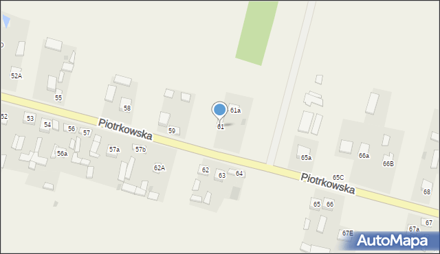 Pomorzany, Pomorzany, 61, mapa Pomorzany