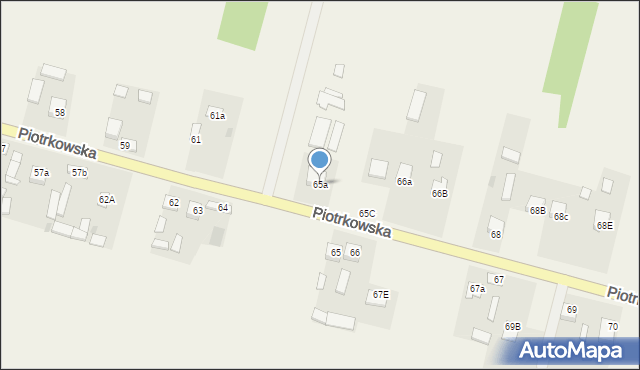 Pomorzany, Pomorzany, 65a, mapa Pomorzany