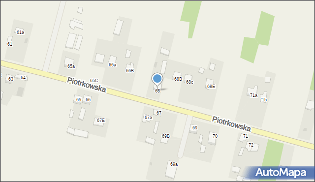 Pomorzany, Pomorzany, 68, mapa Pomorzany