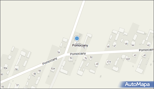 Pomorzany, Pomorzany, 52A, mapa Pomorzany