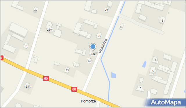 Pomorze, Pomorze, 24A, mapa Pomorze