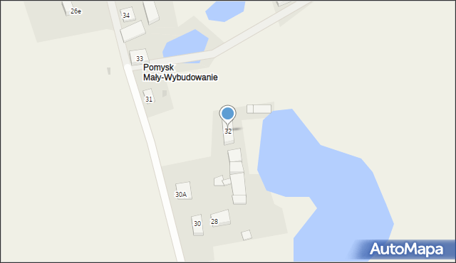 Pomysk Mały, Pomysk Mały, 32, mapa Pomysk Mały