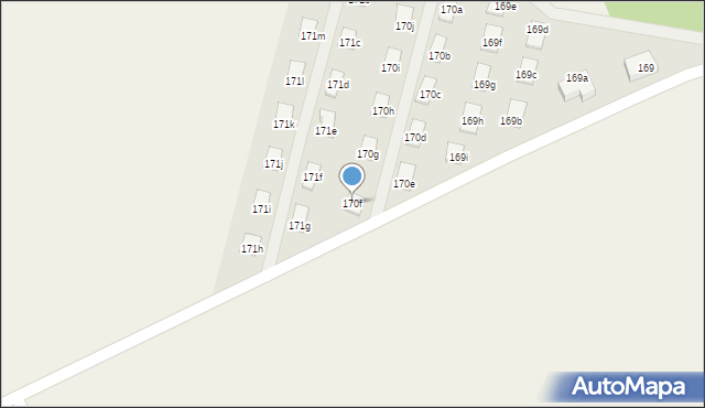 Poniatowice, Poniatowice, 170f, mapa Poniatowice