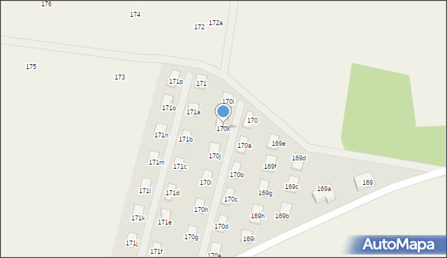 Poniatowice, Poniatowice, 170k, mapa Poniatowice