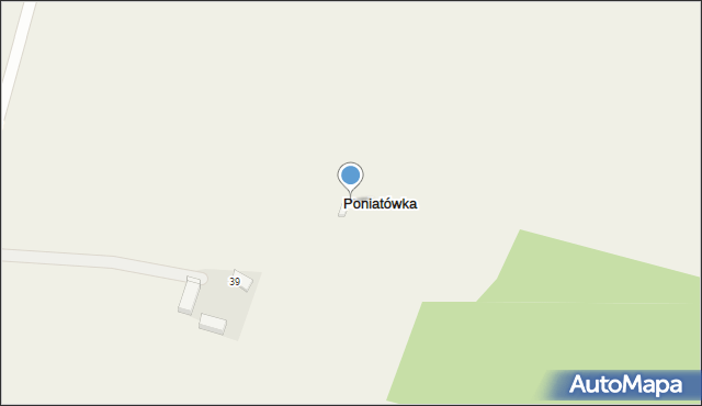 Poniatówka, Poniatówka, 40, mapa Poniatówka