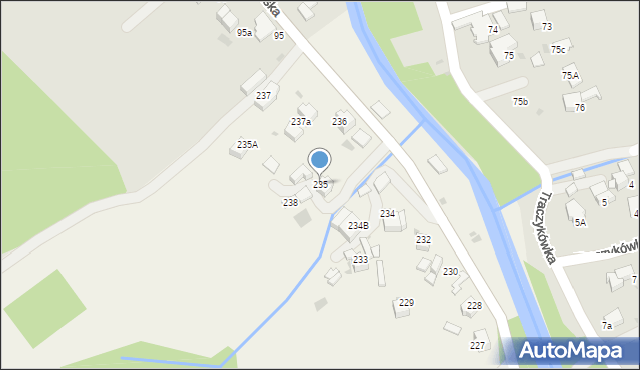 Ponice, Ponice, 235, mapa Ponice