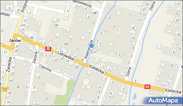 Ponik, Ponik, 1, mapa Ponik