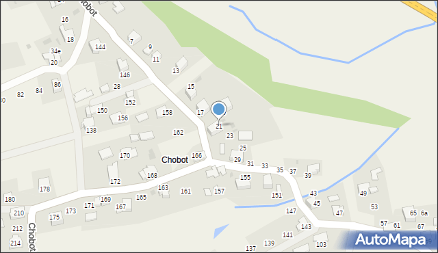 Ponikiew, Ponikiew, 16a, mapa Ponikiew