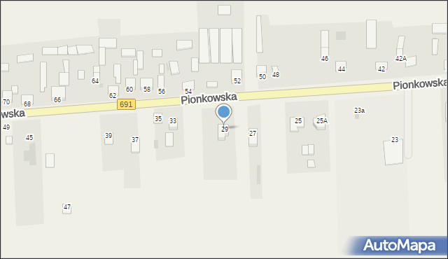 Ponikwa, Ponikwa, 29, mapa Ponikwa