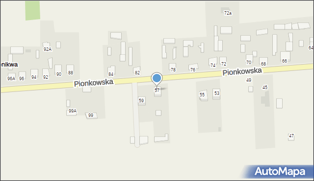 Ponikwa, Ponikwa, 57, mapa Ponikwa