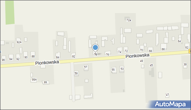 Ponikwa, Ponikwa, 78, mapa Ponikwa