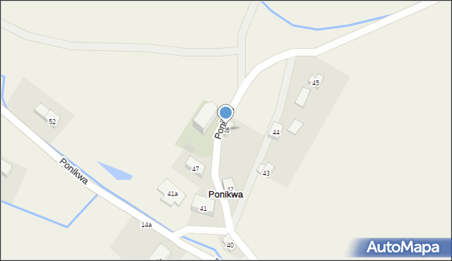 Ponikwa, Ponikwa, 46, mapa Ponikwa