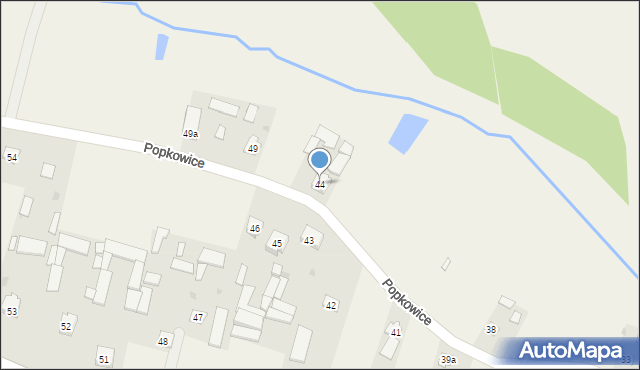 Popkowice, Popkowice, 44, mapa Popkowice