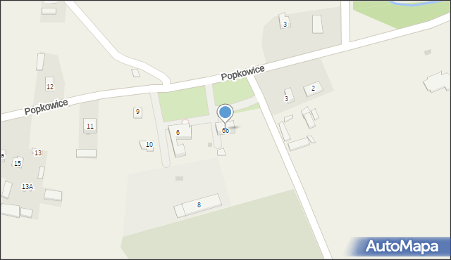 Popkowice, Popkowice, 6b, mapa Popkowice