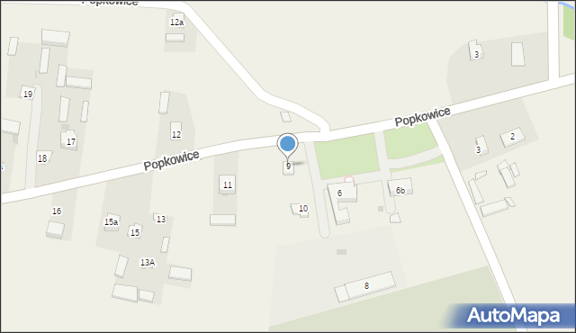 Popkowice, Popkowice, 9, mapa Popkowice