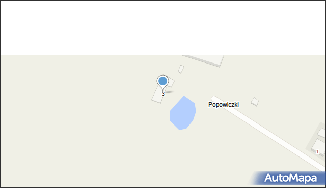 Popowiczki, Popowiczki, 3, mapa Popowiczki