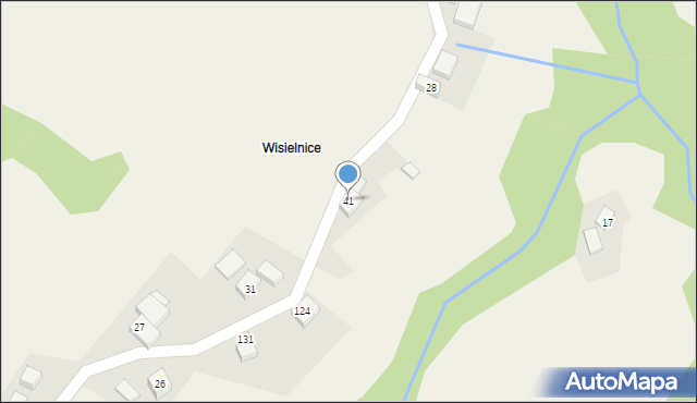 Porąbka, Porąbka, 41, mapa Porąbka