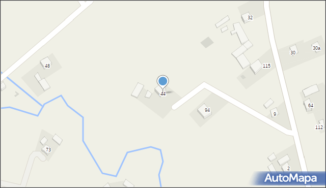 Porąbka Iwkowska, Porąbka Iwkowska, 44, mapa Porąbka Iwkowska