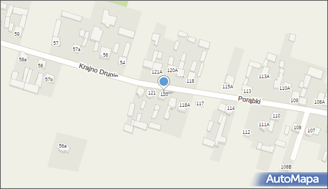 Porąbki, Porąbki, 120, mapa Porąbki