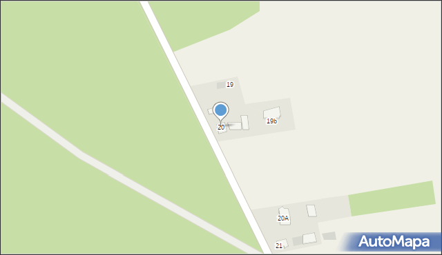 Poręba-Kocęby, Poręba-Kocęby, 20, mapa Poręba-Kocęby