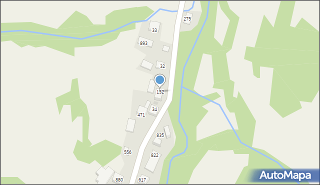 Poręba Wielka, Poręba Wielka, 132, mapa Poręba Wielka