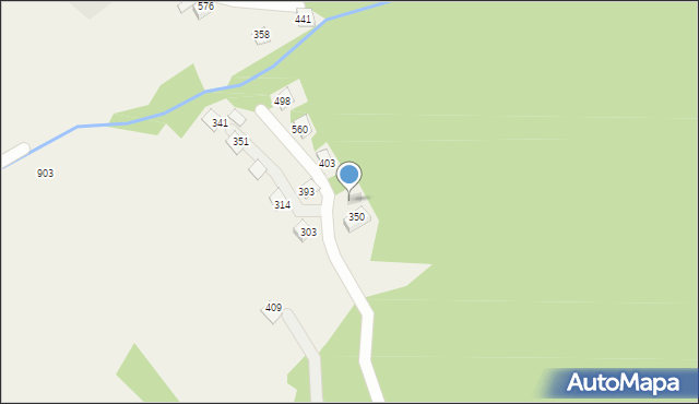 Poręba Wielka, Poręba Wielka, 397, mapa Poręba Wielka