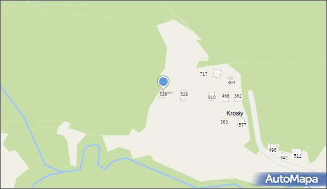 Poręba Wielka, Poręba Wielka, 529, mapa Poręba Wielka
