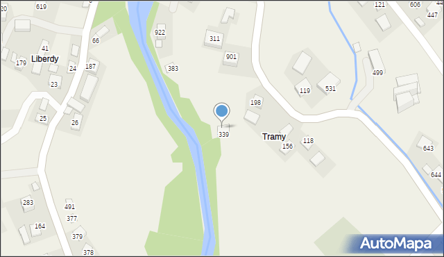 Poręba Wielka, Poręba Wielka, 858, mapa Poręba Wielka