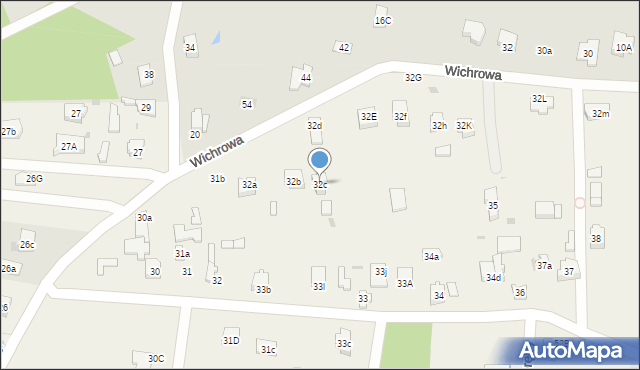 Poręby, Poręby, 32c, mapa Poręby