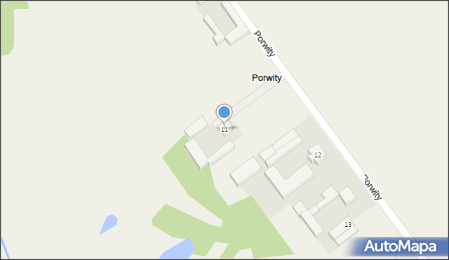 Porwity, Porwity, 11, mapa Porwity