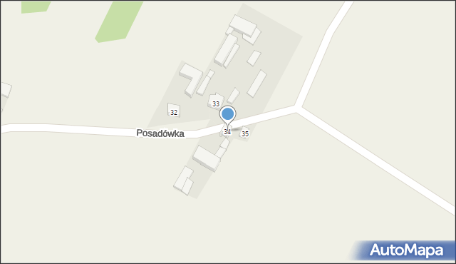 Posadówka, Posadówka, 34, mapa Posadówka