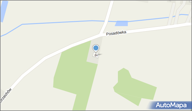 Posadówka, Posadówka, 8A, mapa Posadówka