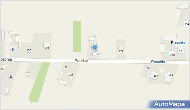 Poschła, Poschła, 27, mapa Poschła